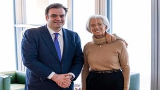 Πιερρακάκης: «Εξαιρετική» η Σημερινή Συνάντηση με τη Λαγκάρντ